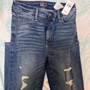Abercrombie & Fitch Simone high rise super skinny jeans